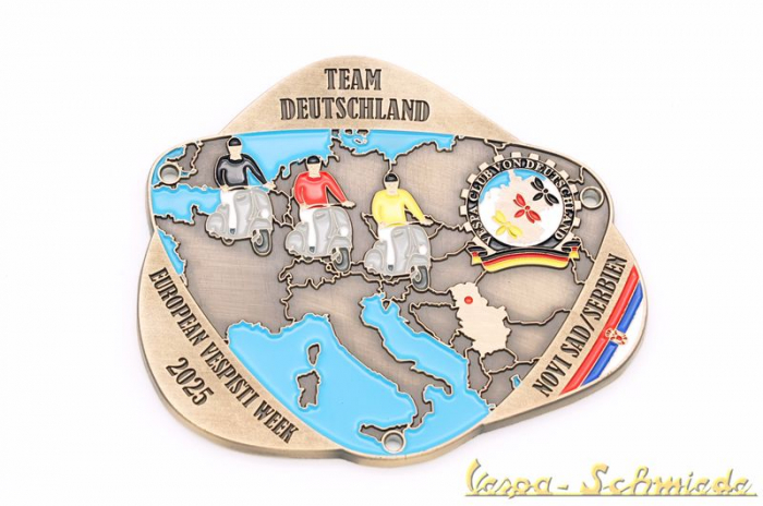 Plakette European Vespisti Week 2025